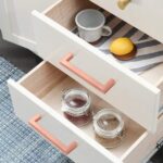 Rose Goud - Deurbeslag-Deurgreep-Handgreep keuken-handgrepen -Handgreep Goud-Deurhendel-Handvat-Keukengreep-Handgreep-Deurgreep- Goud design 20x10x128mm inclusief schroeven - Afbeelding 5