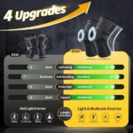 CAMBIVO Tutore Ginocchio x2, sportieve kniebrace met zijdelingse stabilisatoren in PMMA en patella kussens, knieband voor meniscus scheur, artritis, ACL, hardlopen, volleybal, sport - Afbeelding 2