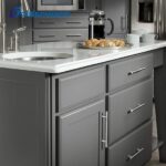 Deurgrepen keukenkasten laden-stanggreep roestvrij staal meubelgrepen - 15 stuks cabinet handle black - Afbeelding 2