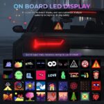 Led Smart Screen Auto - Bluetooth control - DIY tekening - 32x32 pixels - Afbeelding 2