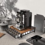 K-Cup Opbergorganizer, koffiepad-lade voor toonbank, pod-opberglade voor K-Cup met 36 pad-pack-opberglade, koffiecapsule-opberglade met verschuifbare manden, zwart - Afbeelding 5