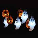 Halloween Decoratie - Decoratie voor Halloween 300 cm x 20 leds Halloween lichtketting - Halloween pompoen decoratief lichtsnoer - warm licht - waterdichte lichtketting voor binnen en buiten - Halloween party
