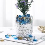 2kg glazen stenen, kleurrijk, dreuzelstenen, glazen stenen, decoratieve glazen snuggets kleurrijk, decoratieve stenen voor kinderen, speelstenen, mozaïekstenen om te knutselen, 1,5-2 cm - Afbeelding 6
