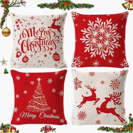 Kerst christmas kussensloop