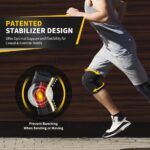 Tutore Ginocchio x2 sportieve kniebrace - stabilisatoren PMMA - meniscus scheur - artritis - ACL - sport - Afbeelding 3