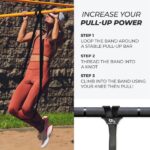 Coresteady Geassisteerde Optrekband - Trainingsbanden voor CrossFit Powerlifting - Yoga - Stretchmobiliteit - Mannen Vrouwen - Afbeelding 6