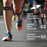 Kniebrace voor verlichting van kniepijn en blessures - Artritis Meniscus ACL MCL-scheur - Slipvaste compressiemouw voor hardlopen sport - Grijs L. Kniebrace - Afbeelding 7