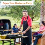 12 stuks grillspiesen, 31 cm grillspiesen, roestvrij staal, sjasliekspiesen, vleesspiesen voor barbecue, lange grillspiesen, kebab spiesen, grill voor kampvuur of grillschaal - Afbeelding 6