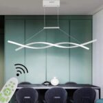 Designer plafondlampen met afstandsbediening - Designer hanglampen - IP20 - Wit lamphuis - 36 Watt - Afbeelding 2