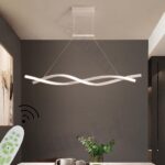 Designer plafondlampen met afstandsbediening - Designer hanglampen - IP20 - Wit lamphuis - 36 Watt