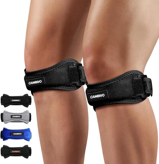550x566 Kniebrace voor verlichting van kniepijn en blessures - Artritis Meniscus ACL MCL-scheur - Slipvaste compressiemouw voor hardlopen sport - Grijs L. Kniebrace - Afbeelding 1