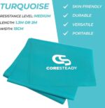 Weerstandsband medium level 1.3M Resistance band krachttraining thuis - Met sportaccessoires fitnessbanden - handgreep elastische weerstandsband thuis sportschool - Afbeelding 5