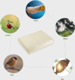 Beschermhoes PF21 230 x 200cm Voor Plantenafdekking met Trekkoord Tegen Vorst Wind en Neerslag,Potplantenzak Beige - Afbeelding 5