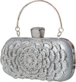Avondtas met strass voor dames, glinsterende pailletten, handtas, kristallen clutch-tas, bruidstas, elegante crossbody-tas, schoudertas voor bruiloft, banket, cocktailbal, feest