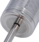 Draagbare Roestvrijstalen Franse Pers voor Koffie en Thee met Veeraangedreven Zeef - Koffiezetplunjer voor Warm en IJskoud Brouwen - Herbruikbare Filterpers - Afbeelding 5