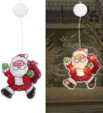 Zuignap Led Kerstverlichting merry christmas kerstman - Afbeelding 3