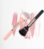 Set van 2 Travel Blush Penselen Roze Zwart