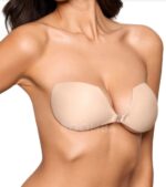 plak BH /Onzichtbare Push Up Bh Zelfklevende Stick Op Siliconen beha Backless Strapless Gel sticky Solid Cup C -Saizi