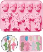 Ijsklontjes siliconen vorm - Skull - Doodshoofd -  Mega ijsblokjes - Whisky / Gin - chocoladevorm