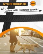 Looxmeer Robuuste trainingslijn hondenriem - Looxmeer 20M met opbergtas - Afbeelding 6