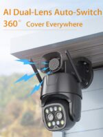 Wifi IP P2P tweerichtingsaudio 4MP PTZ-camera's buiten - Afbeelding 3