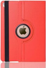 iPad Pro 9.7 inch Case met 360° draaistand cover hoesje - Rood - Afbeelding 6