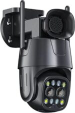 Wifi IP P2P tweerichtingsaudio 4MP PTZ-camera's buiten