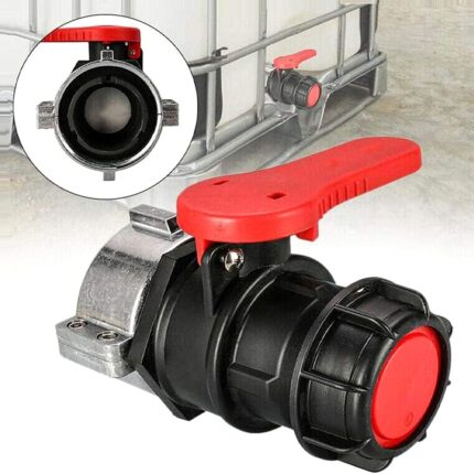 Adapter Kogelkraan Tank - vervangen afsluiter - S60 x 6 (60 mm) S75 x 6 (75 mm)