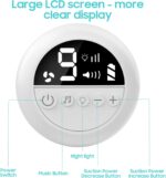 Elektrische Neusafzuiger Baby - 9 Instelbare Zuigniveaus - Oplaadbaar - Nachtlampje en Kinderrijmpje - Neusreiniger voor Pasgeborenen, Baby's en Kinderen - Afbeelding 4