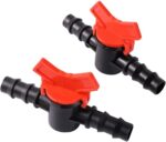 Aquarium Waterstroom Regelklep Plastic Air Flow Control Regulator Valve Fish Tank Tuinslang Connector(10mm) - 2 Stuks . - Afbeelding 2