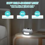 Elektrische Neusafzuiger Baby - 9 Instelbare Zuigniveaus - Oplaadbaar - Nachtlampje en Kinderrijmpje - Neusreiniger voor Pasgeborenen, Baby's en Kinderen - Afbeelding 5