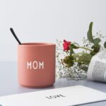 Cadeau voor Mama - Moeder - Mom Design Letters Cup -Koffiemok - Mok - Beker