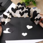 36 wit + 36 zwart VGOODALL Zwarte en witte Vellen Zijdepapier, Knutselpapier en Cadeaupapier, Perfect voor Verjaardagen, Halloween en Bruiloften