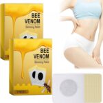 Bijengif Afslankpleisters - Bee Venom Slimming Patch - Afval Pleister Buik - Afslanken - Afvallen - Vetverbrander. Weight Loss Slimming Patches 28 Pcs - Lymphatic Drainage - for Women and Men .