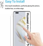 2x screenprotector Geschikt voor Huawei Nova 10 Pro Schermscherm Latexbestendig Volledige hechting Transparant - Afbeelding 6