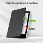 Hoes voor 6 inch Kindle 11e generatie - Transparante Achterkant met Automatische Slaap-/Waakfunctie - Afbeelding 2