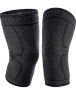 CAMBIVO NS10 2 x maat M kniebrace voor dames en heren, kniebandage voor hardlopen, wandelen, joggen, sport, volleybal, kniebeschermers nuttig herstel bij meniscusscheuren, ACL en artritis
