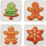 Handwarmers, Zakwarmers, Set van 4 Vingerwarmers, Anti-Koude Handen in de Winter (Set van 4, Let It Snow)