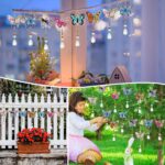 Diamant schilderij vlinders windgong zonvanger kristal knutselset 6 stuks zonvanger voor raamdecoratie hangende ambachten - Afbeelding 6