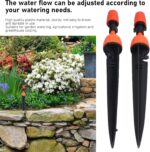 Allecto Plus - 20 stuks Verstelbare Druppel Emitters voor Efficiënte Water Irrigatie - 360 Graden Water Flow Druppelaars voor Moestuin, Tuin en Kas