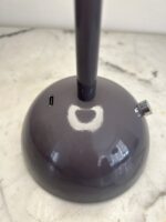 Tafellamp Louise – Grijs – Dimbaar, Draadloos & USB – Touch schakelaar – Oplaadbare Tafellamp – Tafellamp op Accu en Batterij – Bureaulamp – Tafellamp slaapkamer – Leeslamp – Nachtlampje – Tafellamp Binnen – Tafellamp voor Buiten – 30 CM - Afbeelding 3