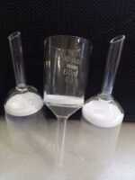 3 stks 60ml Glas Buchner Trechter, G3 # Filter, Chemie Laboratorium Glaswerk