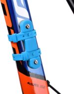 Fietsflessenhouder voor waterflessen, ook geschikt als babyflessenhouder voor kinderwagen, eenheidsmaat, vele kleuren zijn verkrijgbaar (zwart) - Afbeelding 3