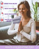 Warmtekussen voor nek en schouders - Draagbaar warm kompres voor pijnverlichting en ontspanning - Afbeelding 4