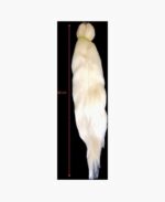 Raw Hair Cambodian Extensions Blond #613 kleur straight 20 inch - Afbeelding 3