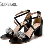 Schoenen met Hak Dames Sandalen Dikke Hakken - maat 43