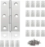 20x roestvrijstalen scharnieren +120 schroeven