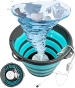 Mini-wasmachine, opvouwbare, draagbare campingwasmachine - 10L