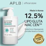 APLB Glutathione Niacinamide Bodylotion | LIPO GLUTA NIAC CEN™ 12,5% - 300ml - Afbeelding 2