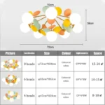 Plafondlamp - Woonkamerlamp - Kroonluchters met 6 ballen - Afbeelding 4